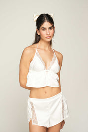 PIJAMA SHORT ELLIPSE BY SARA RESTREPO  CRUDO