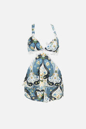 PIJAMA SHORT ELLIPSE ESTAMPADA