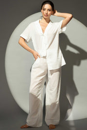 PIJAMA PANTALON MANGA CORTA ALGODON ELLIPSE CONTINUIDAD