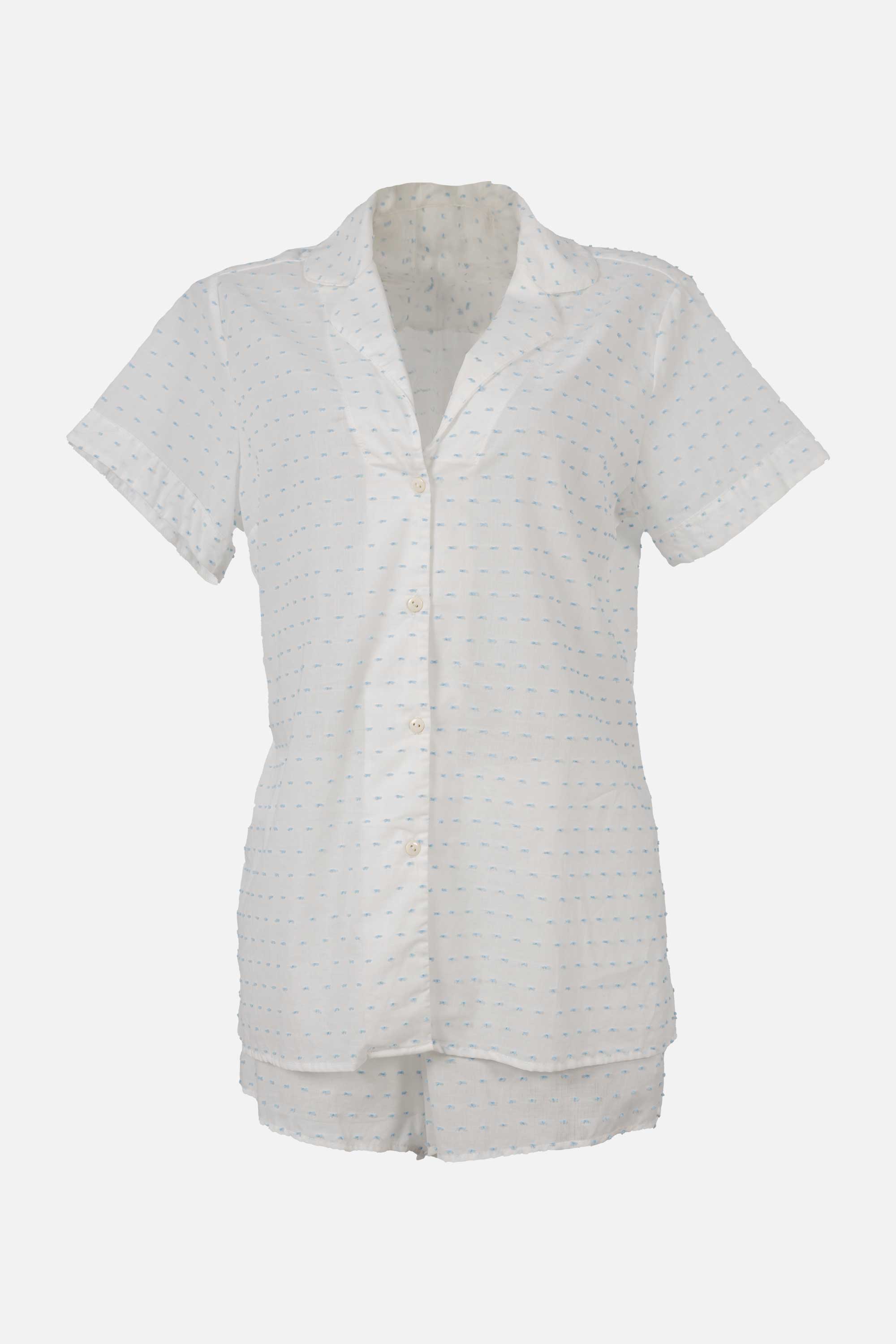 PIJAMA SHORT ALGODON ELLIPSE CONTINUIDAD