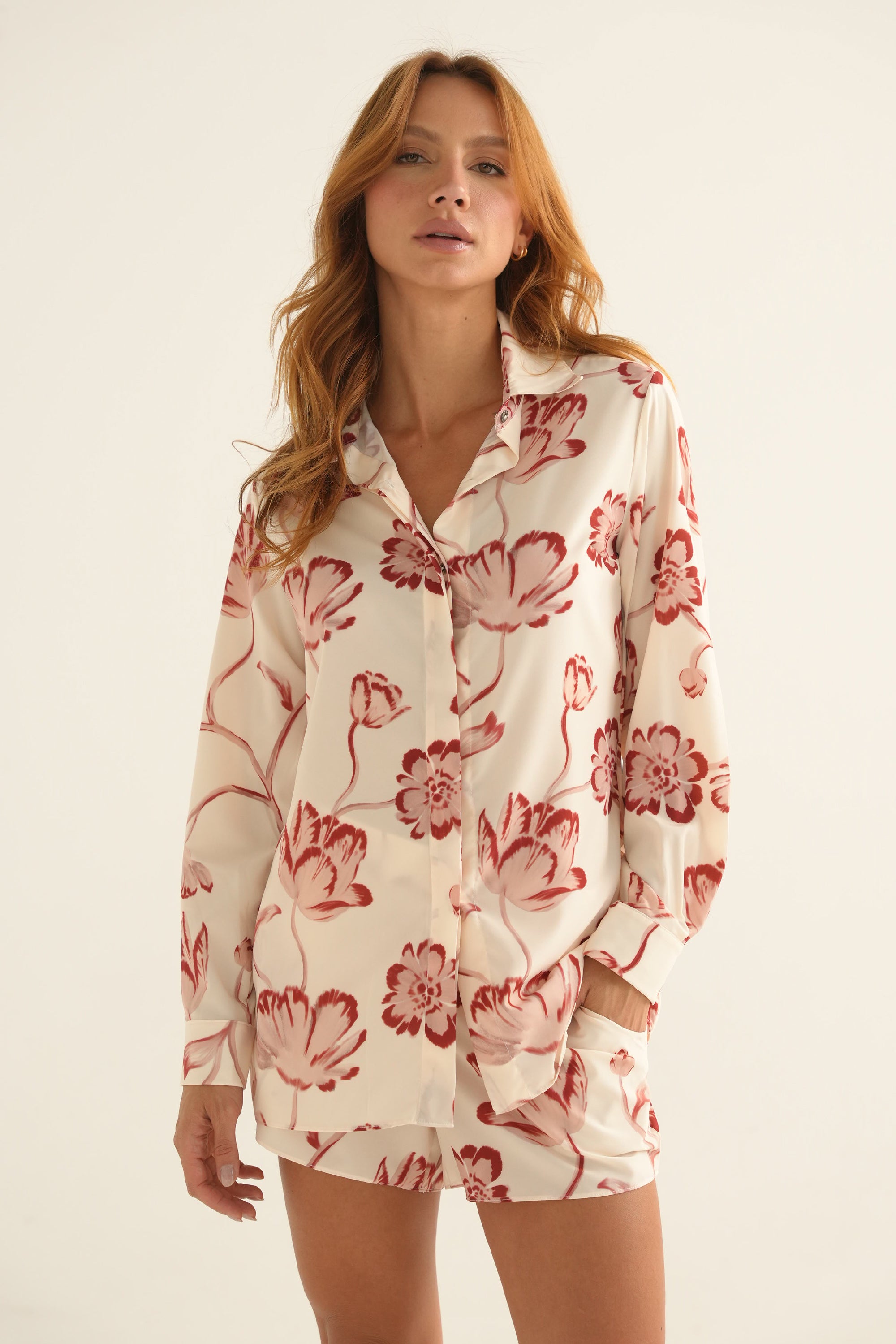 PIJAMA SHORT ELLIPSE WHISPERS ESTAMPADO