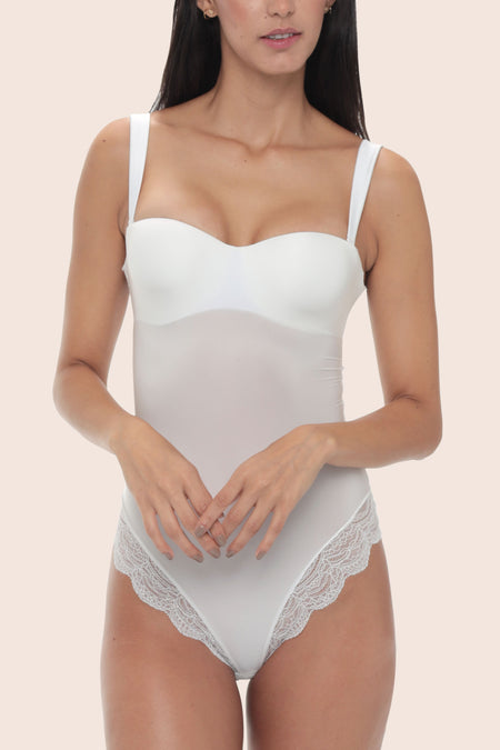 BODY STRAPLESS ELLIPSE CON COPA Y ARO ULTRA COMODO ALMA ALEGRE CRUDO