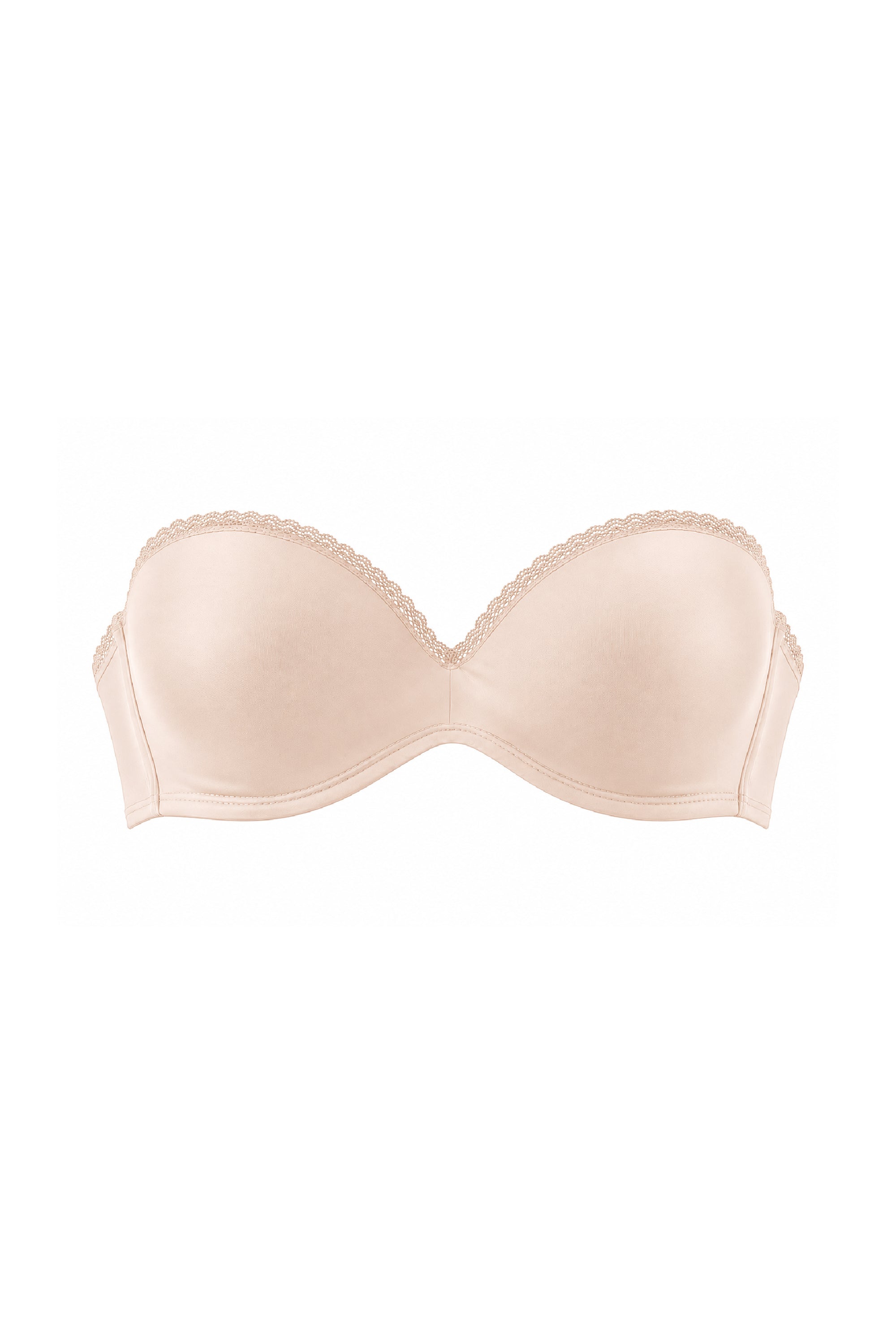 STRAPLESS ELLIPSE GLOWY & SILKY PIEL