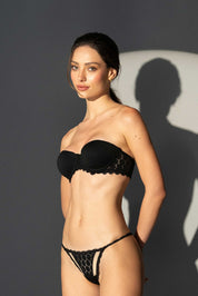 STRAPLESS ELLIPSE CONTINUIDAD NEGRO