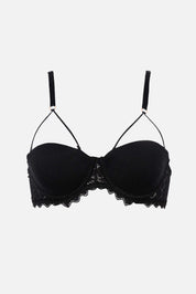 STRAPLESS ELLIPSE CONTINUIDAD NEGRO