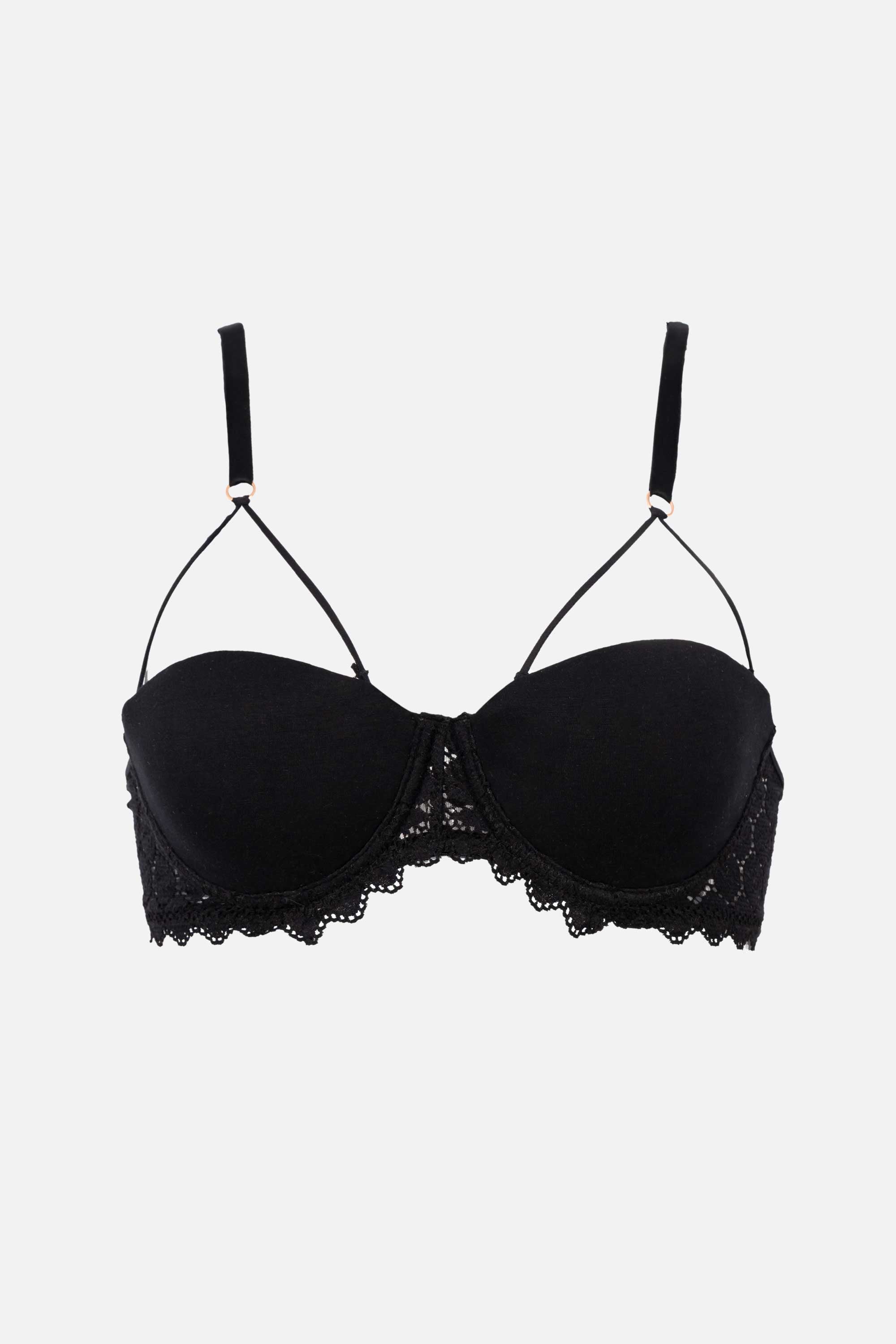 STRAPLESS ELLIPSE CONTINUIDAD NEGRO