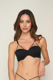 STRAPLESS ELLIPSE CONTINUIDAD NEGRO