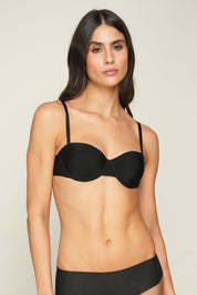 BRASIER STRAPLESS ELLIPSE ESENCIAL NEGRO