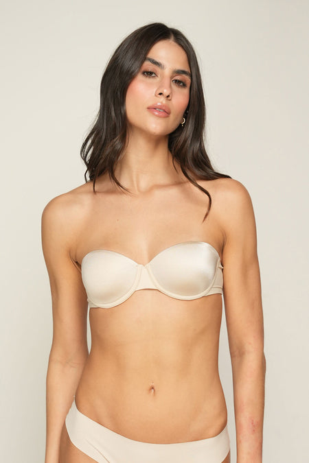 BRASIER STRAPLESS ELLIPSE ESENCIAL PIEL