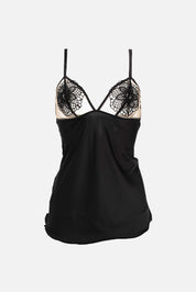 PIJAMA SHORT ELLIPSE NEGRO