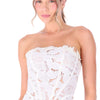 CORSET ENCAJE ELLIPSE CRUDO