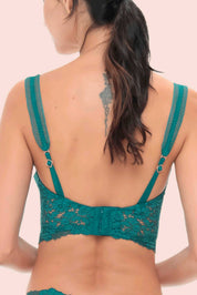 BUSTIER ELLIPSE ROMÁNTICO CON COPA Y ARO CONEXIÓN CULTURA VERDE