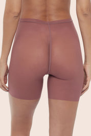 PANTY CICLISTA ELLIPSE EN TUL INVISIBLE ULTRA COMODO ALMA LIMPIA MARRON