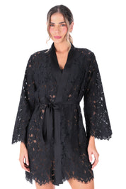 KIMONO NOVIAS ELLIPSE AURA NEGRO NEGRO