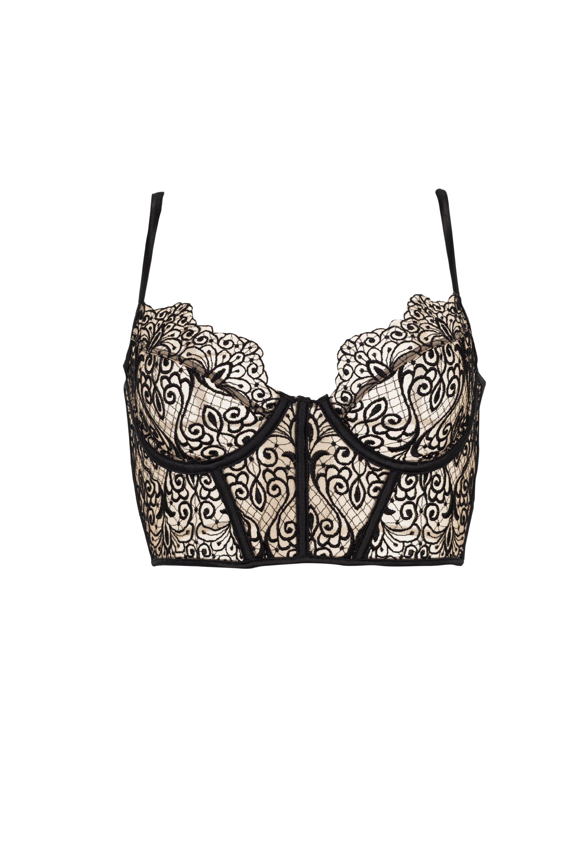 BUSTIER ELLIPSE WHISPERS NEGRO
