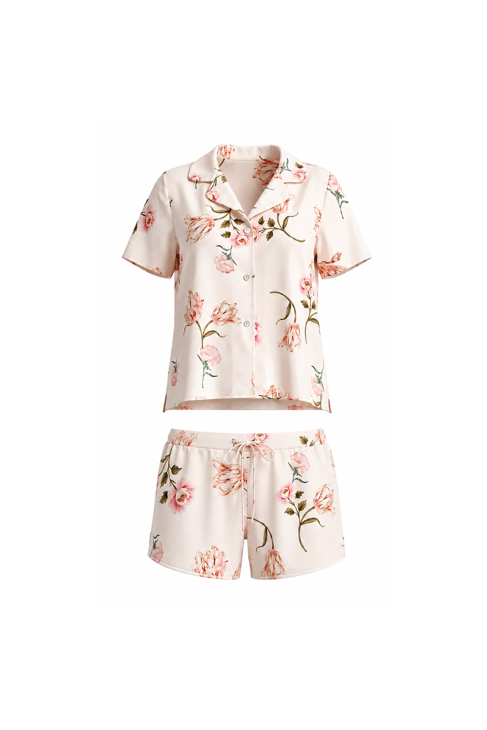 PIJAMA SHORT ELLIPSE CEREZOS ESTAMPADO
