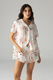 PIJAMA SHORT ELLIPSE CEREZOS ESTAMPADO