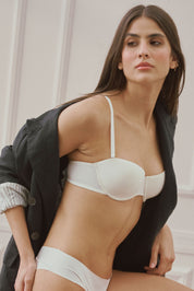 BRASIER STRAPLESS ELLIPSE ESENCIAL CRUDO