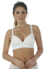 TOP LISO ELLIPSE CON COPA SIN ARCO CRUDO MICROMODAL