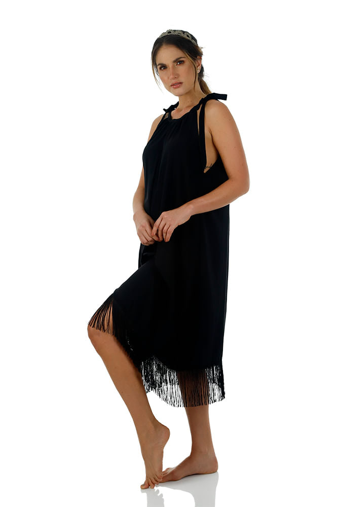 Vestido Lumiere negro