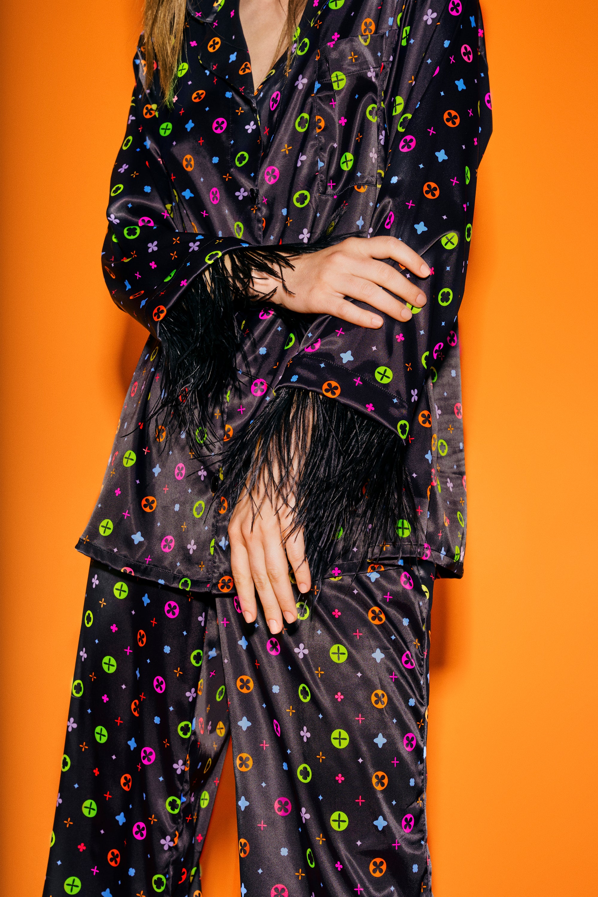 CAMISA ELLIPSE ESTAMPADA NEGRA AFTERHOURS