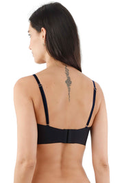 BRALETTE ELLIPSE CON COPA SIN ARCO SENSUAL ESCUCHAR AZUL