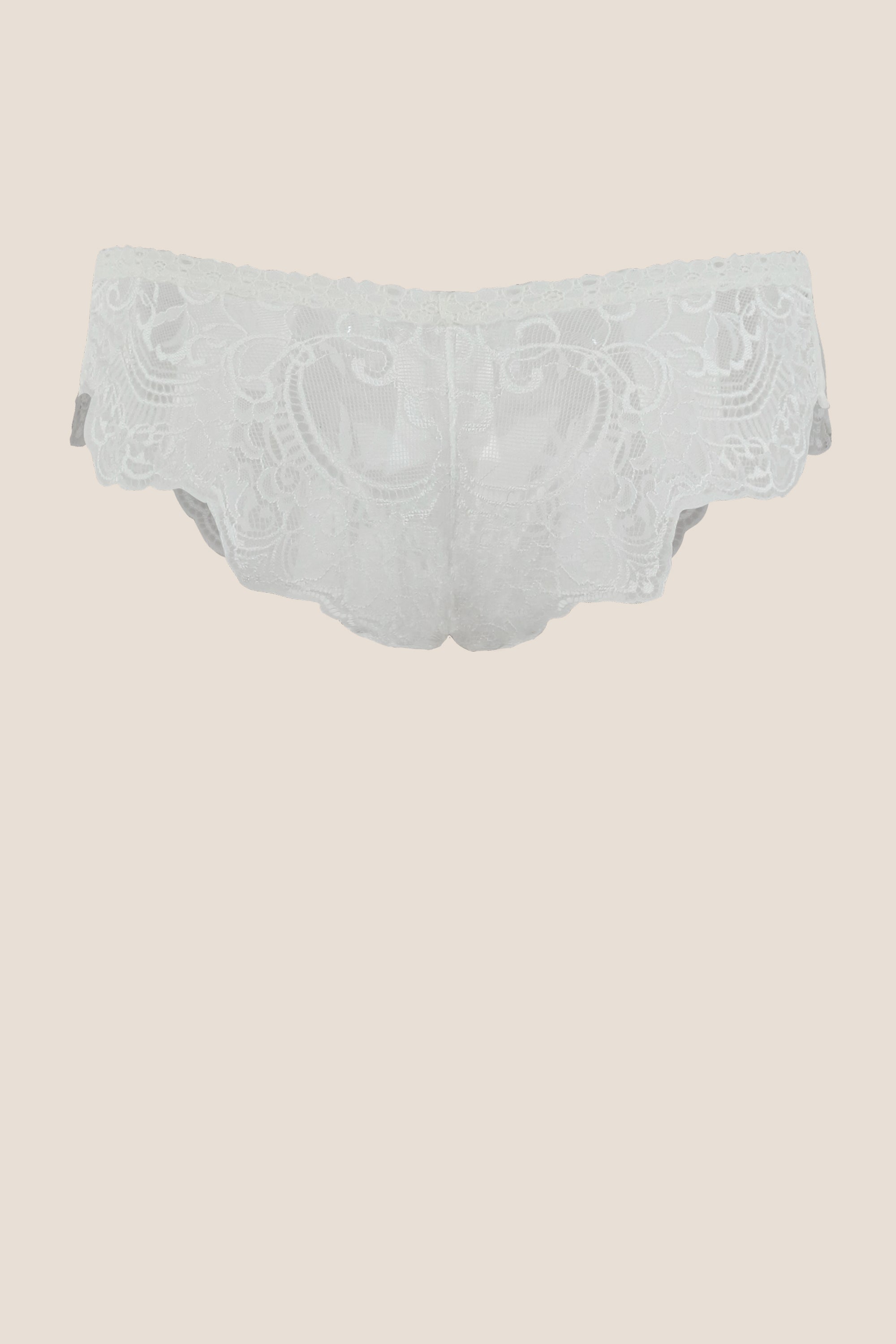 CULOTTE ELLIPSE EN ENCAJE SEXY TOTAL COMODIDAD BOREAL CRUDO