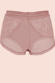 CULOTTE ALTO ELLIPSE CON ENCAJE PERSEVERANCIA PALO DE ROSA