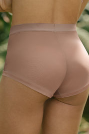 CULOTTE ALTO ELLIPSE CON ENCAJE PERSEVERANCIA PALO DE ROSA