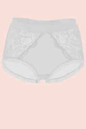 CULOTTE ALTO ELLIPSE CON ENCAJE PERSEVERANCIA CRUDO