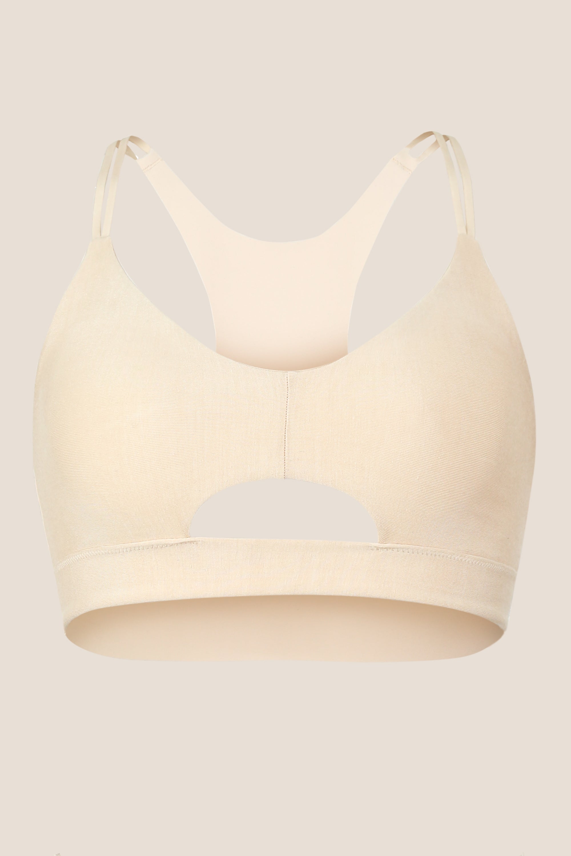 TOP BALANCE ELLIPSE LISO CON ESPALDA DEPORTIVA TOTAL COMODIDAD PIEL